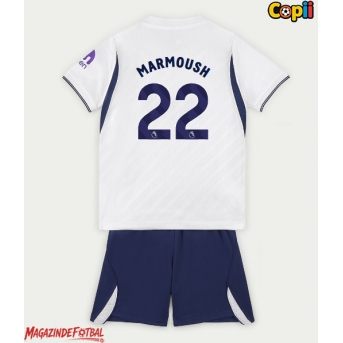 Tottenham Hotspur Omar Marmoush #22 Echipament de Fotbal Replică 2026-27 Copii Acasa (+ Șorturi)